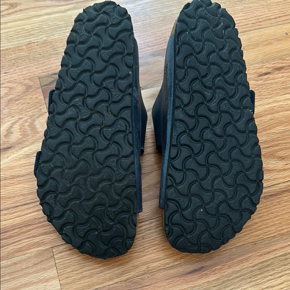 Birkenstock Arizona Big Buckle Navy with Gold Buckles - Picture 3 of 8